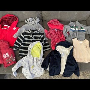 Baby Boy Sweater & Vest Bundle 0/3 to 6/9 months